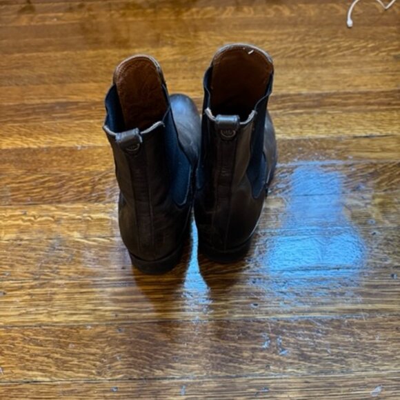 Brown Frye Melissa Chelsea Boots - Picture 4 of 4